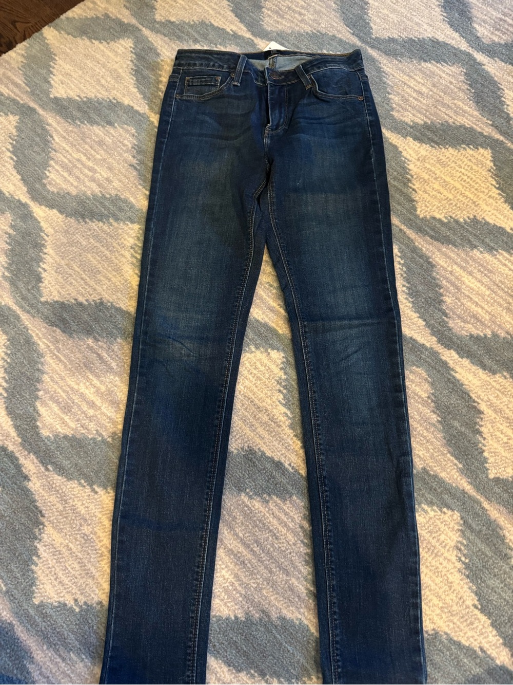 Just Black Denim Skinny Jeans Dark Wash 27